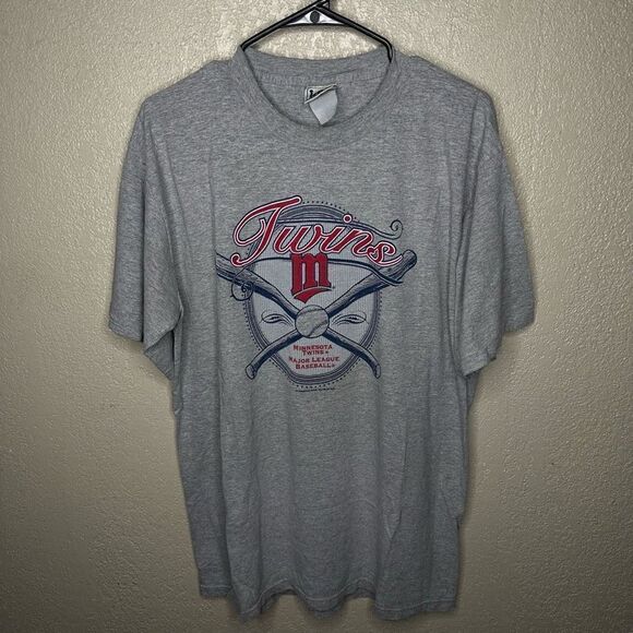 VTG MLB Minnesota Twins Baseball Shirt Size Large - Picture 2 of 6